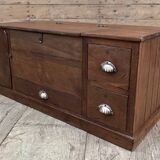 bench - teak safe from Burma