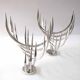 Pair of X Feal candlesticks