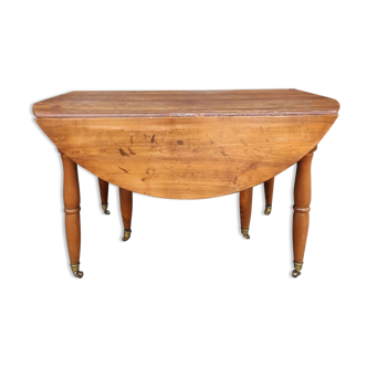 Louis Philippe table with extensions