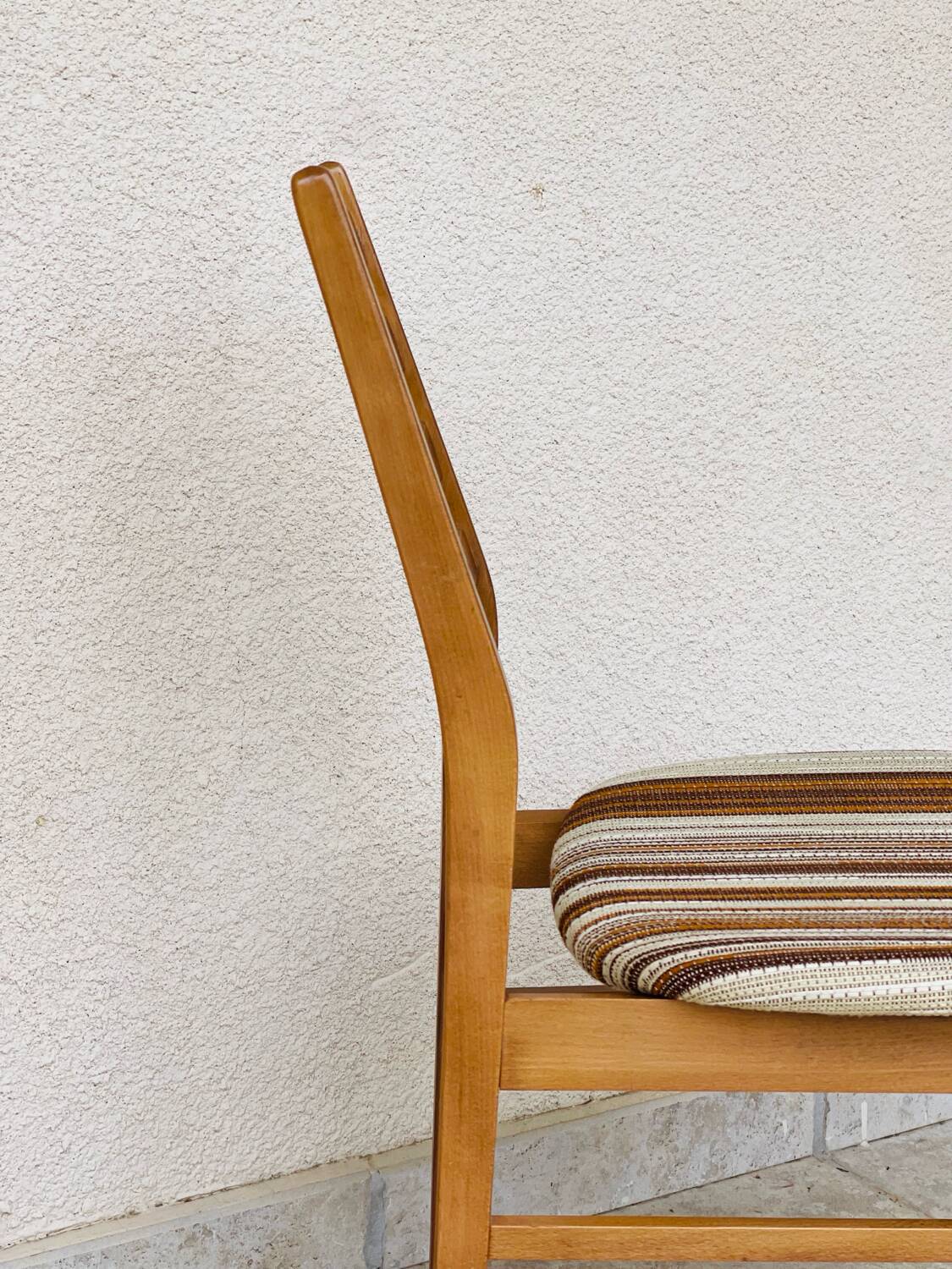 3 Scandinavian teak chairs