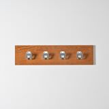 Wall coat rack by Pierre Guariche for La Plagne, around 1968.