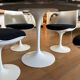 Tulip table Saarinen 120 cm black Marquina marble