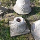 Pair of medieval stone planters