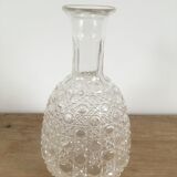 Molded glass vase