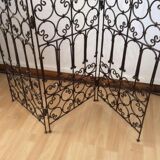 Wrought iron screen