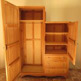 Asymmetrical wardrobe