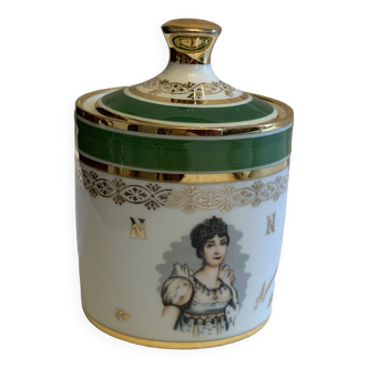 Sucrier en porcelaine de luxe