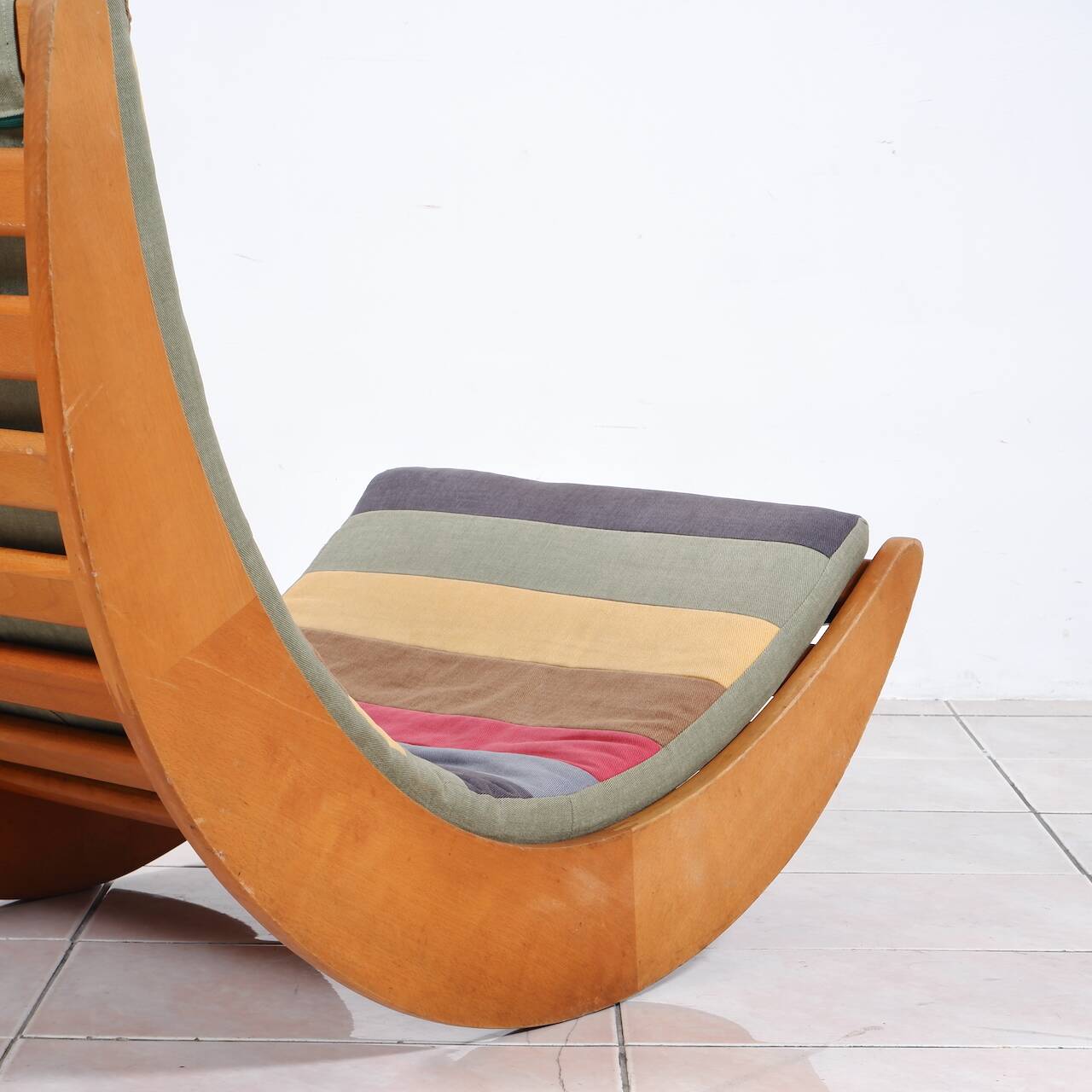 Fauteuil à bascule « Relaxer 2 » de Verner Panton pour Rosenthal