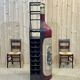 Advertising bar furniture in the shape of a giant wine bottle 90s
