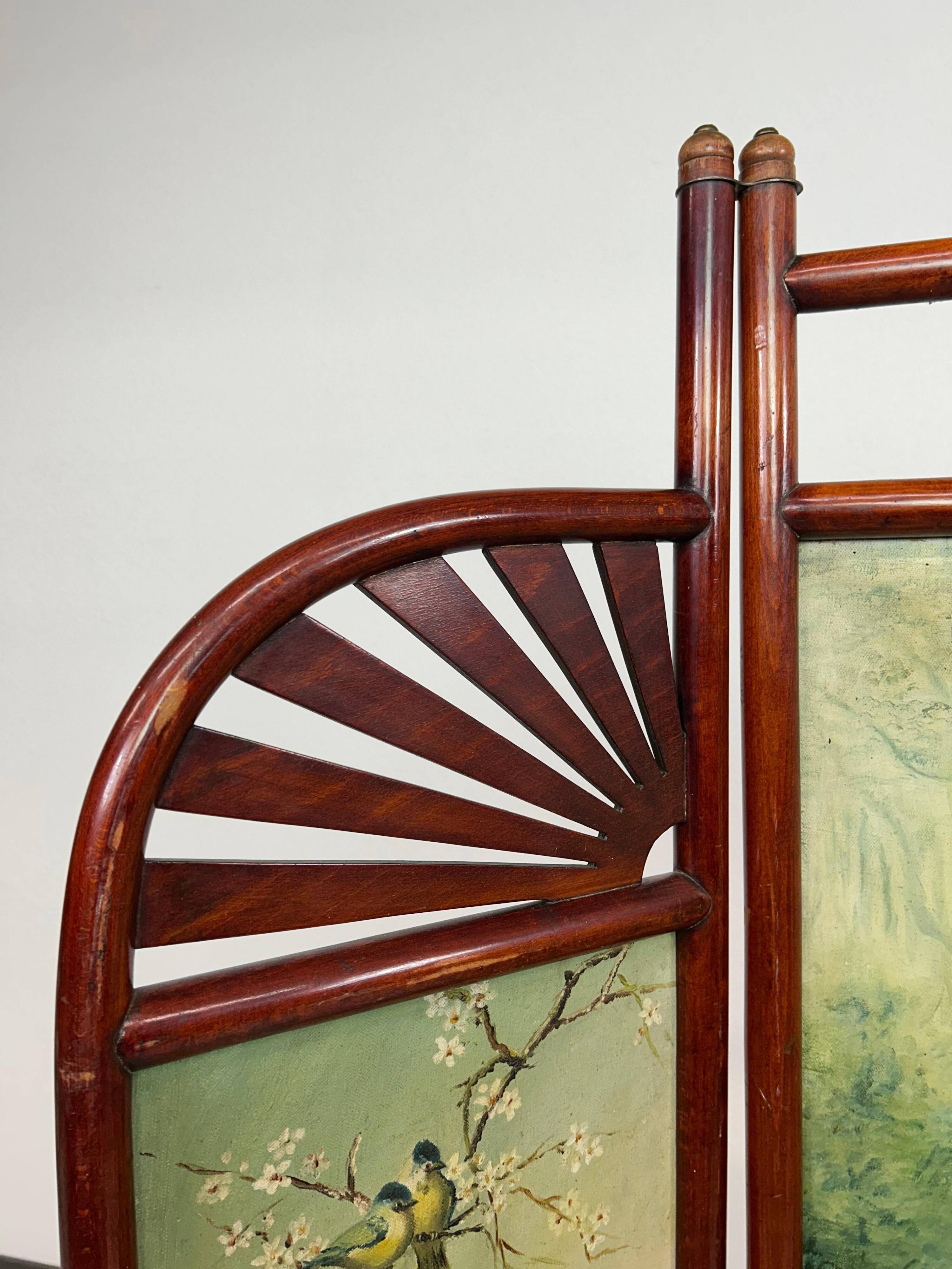 Paravent art nouveau no.11306 par Thonet