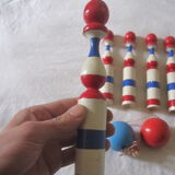 ancient game of wood keel