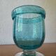 Antique bubble glass vase