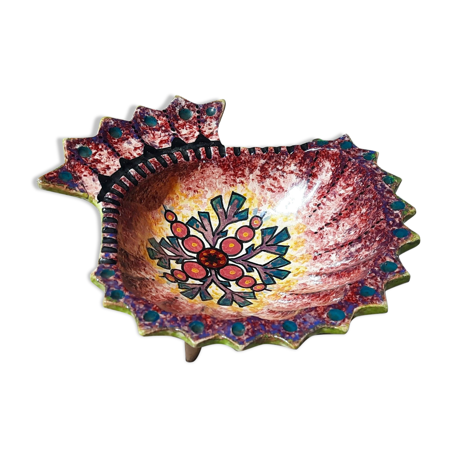 Empty pocket saint jacque Paul Fouillen - Faience de Quimper