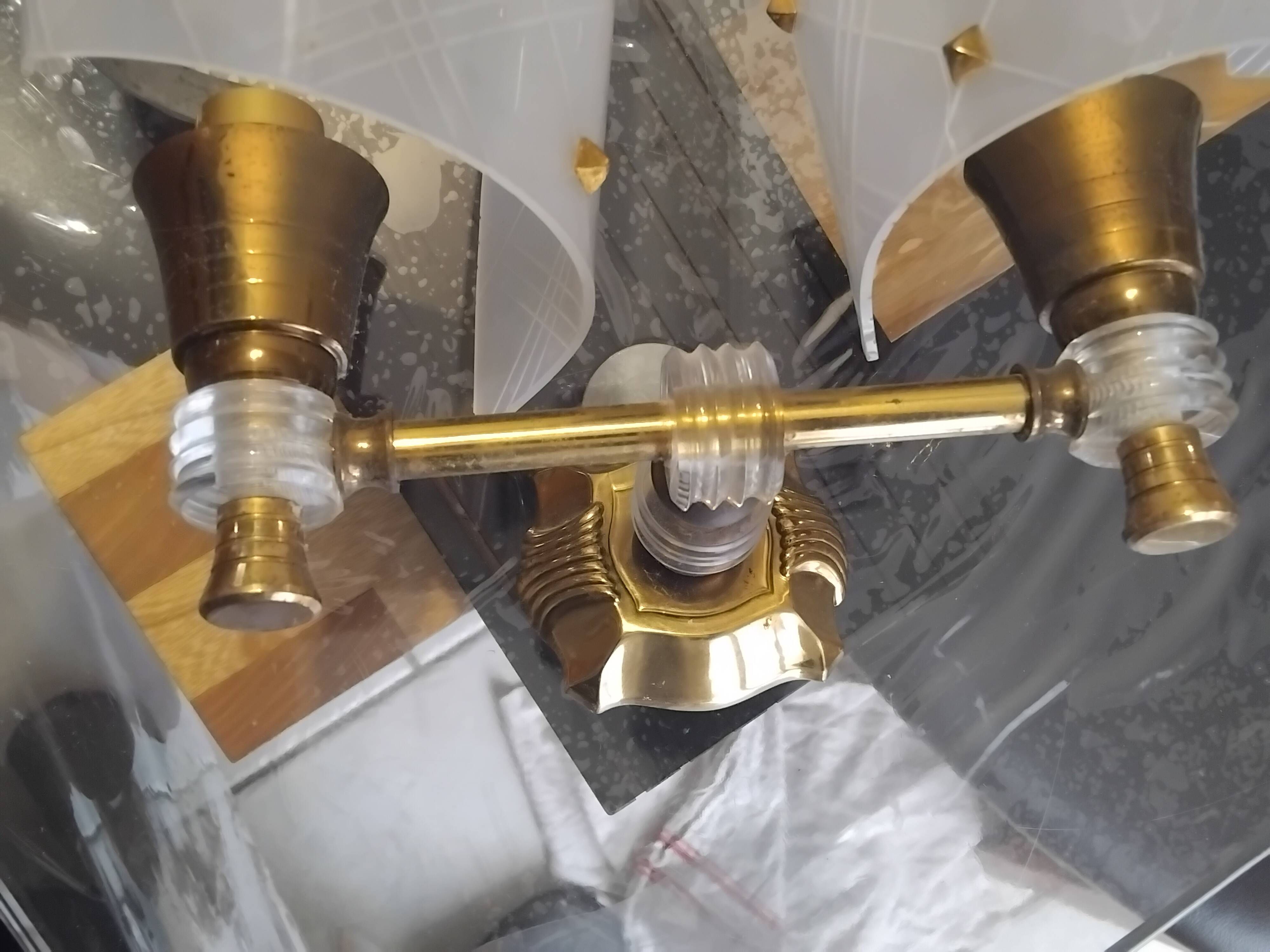 Pair of vintage wall lights