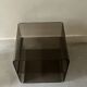 Smoked plexiglass side table by M. Dumas for Roche Bobois, 1970 design