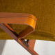 Set of two armchairs and pouf – Mid-century Modern (circa 1950). Three-piece set.