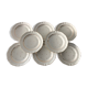 Service of 8 flat plates, Limoges