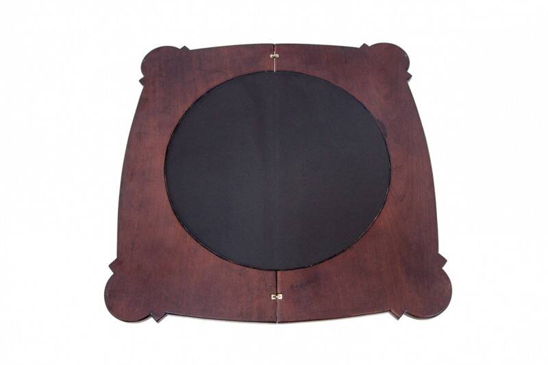 Card table, Northern Europe, turn of the 19th and 20th centuries.