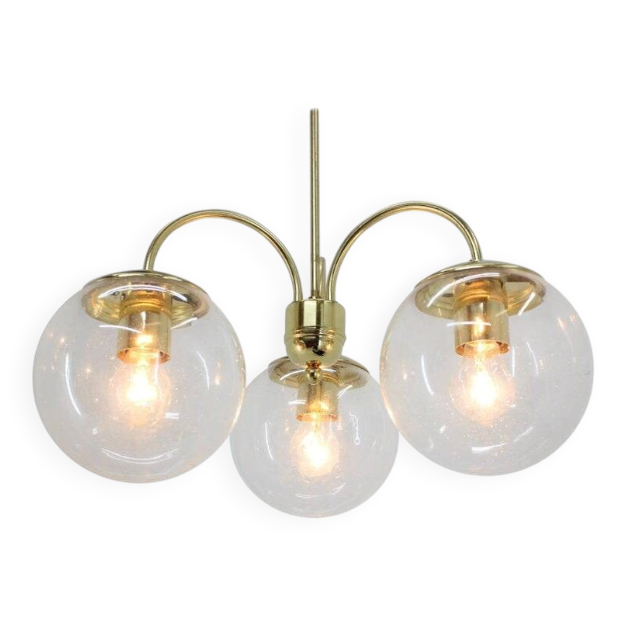 Mid-Century Modern Design Pendant / Kamenický Šenov, 1980s