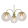 Mid-Century Modern Design Pendant / Kamenický Šenov, 1980s