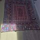 vintage crochet bedspread made of granny squares