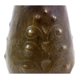 Art deco copper vase