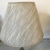 Brass candlestick lamp