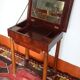 Coiffeuse empire acajou et placage d'acajou
