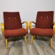 Paire de fauteuils by Jaroslav Smidek