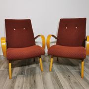 Paire de fauteuils by Jaroslav Smidek