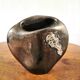 Jacques Idlas vase with relief design 60s