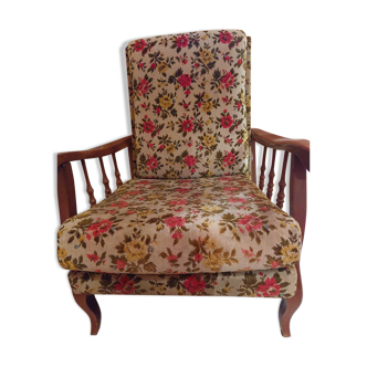 Wooden armchair