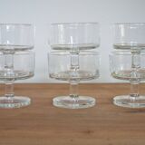 6 cavalier champagne glasses