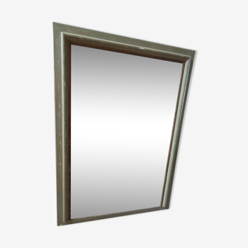 Miroir ancien cadre bois