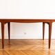 Rare - Grande table de salle à manger scandinave en teck par Johannes