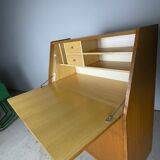 Secretary in blond oak 1960