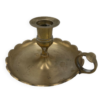 Vintage brass candle holder