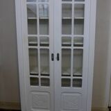 Parisian art deco glass display cabinet