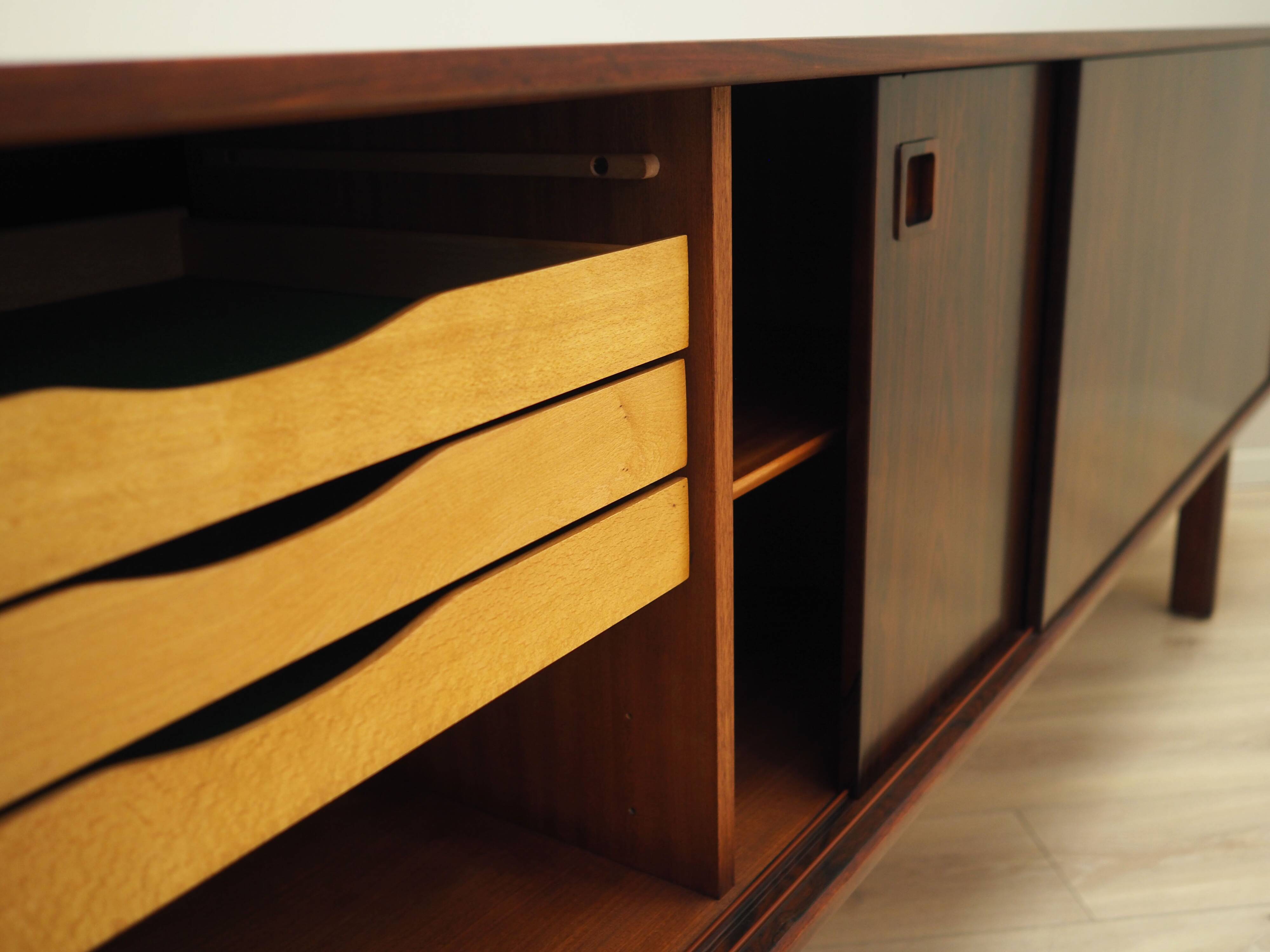 Rosewood sideboard, Danish design, 1970s, manufacturer: Omann Jun