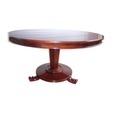 Mahogany round table XlX