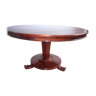 Mahogany round table XlX