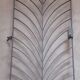 Art Deco wrought iron grill door 200x88cm