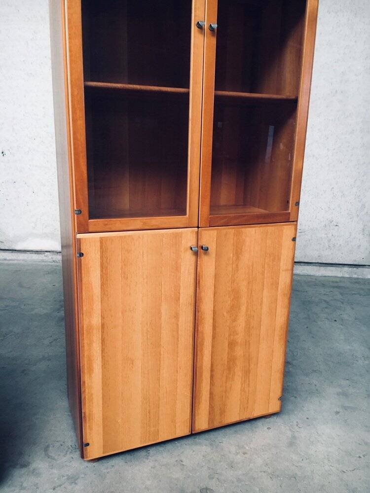 Torcello Series Display Cabinet Set by Afra & Tobia Scarpa for Stildomus, Italy, 1980s, Set of 2