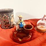 Cendrier collection Vallauris bordeaux