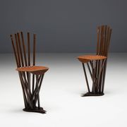 Industrial Wabi Sabi Primitive Chairs, France, 1950s