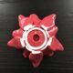 Pink flower candle holder