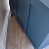 Restored solid oak chest of drawers