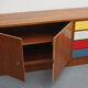 1960s sideboard with colored drawers