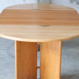 Mid-century massive extendable designer table