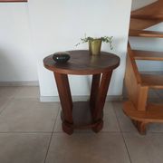 round Art Deco side table